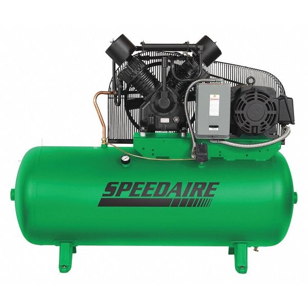 Elec. Air Compressor, 2 Stage, 15HP, 50CFM