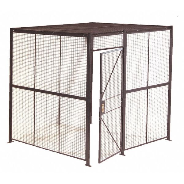 Woven Wire, 4 Sided, hinged door, Ceiling