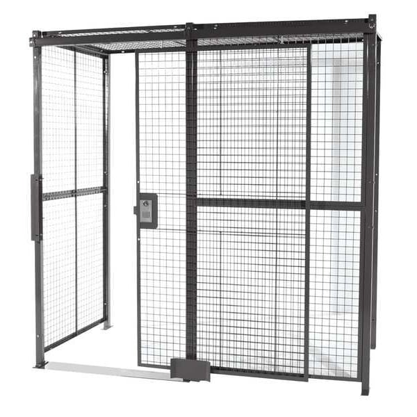 Woven Wire, 4 sided, Slide Door, Ceiling