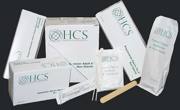 Cotton Tip Swab, Wood, 3, PK10000