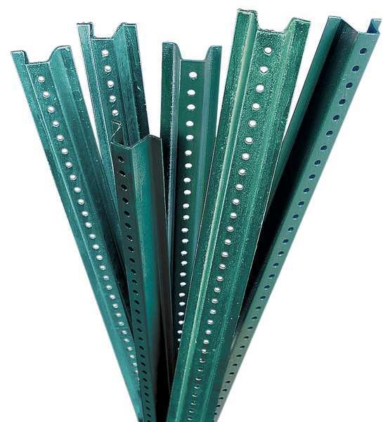 Sign Post, Green, Steel, 12 ft L