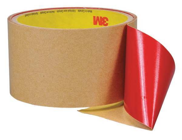 Double Coated Tape, Polyester, 1 in., PK48