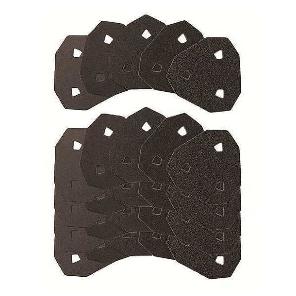 Oscillating Sandpaper, 3-1/8 In., PK20