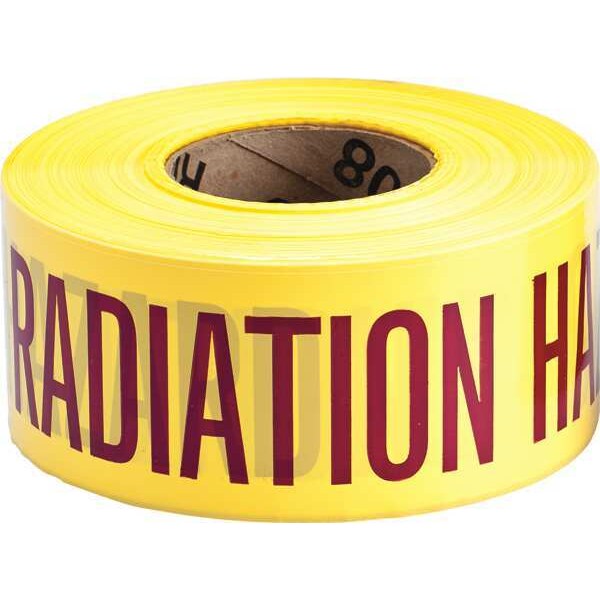 Barricade Tape, Caution Radiation Hazard
