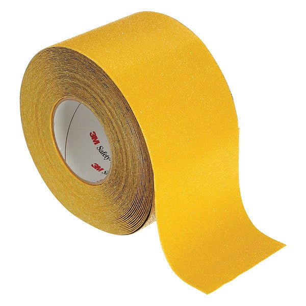 Anti-Slip Tape, Yellow, 60ft.Lx4inH