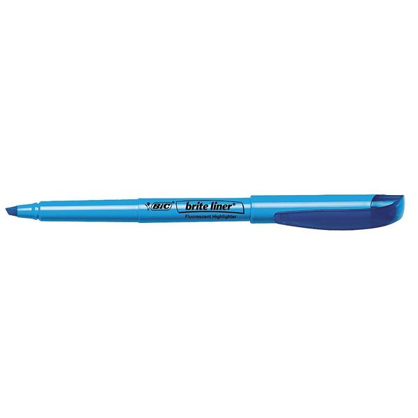 Highlighter, Fluorescent Blue, PK12