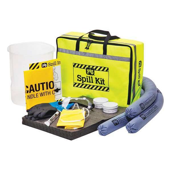 PIG Truck Spill Kit, Chem/Hazmat, Yellow
