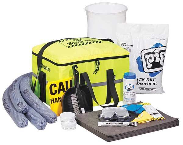 PIG Truck Spill Kit, Chem/Hazmat, Yellow