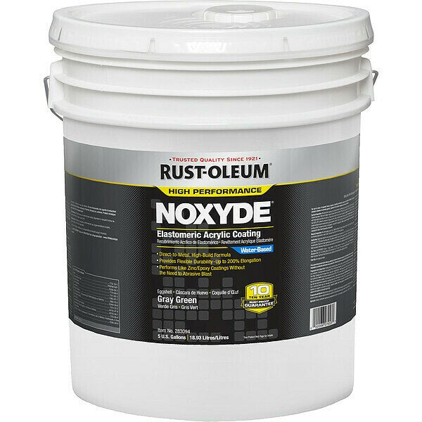 Elastomeric Acrylic Coating, Gray Green