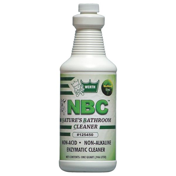 Bio-Based Enzyme Bathroom Clnr, 1 qt, PK12