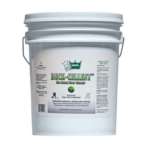 Bio-Based Floor Cleaner, 5 gal Pail