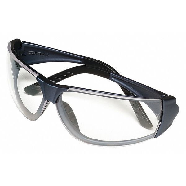 Safety Glasses, Traditional Clear Polycarbonate Lens, Scratch-Resistant