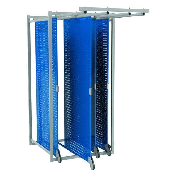 Pegboard Kit, 76 sq. ft., Blue
