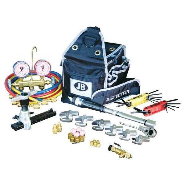 Mini-Split Tool Kit, With 1/4 in H/P Hose