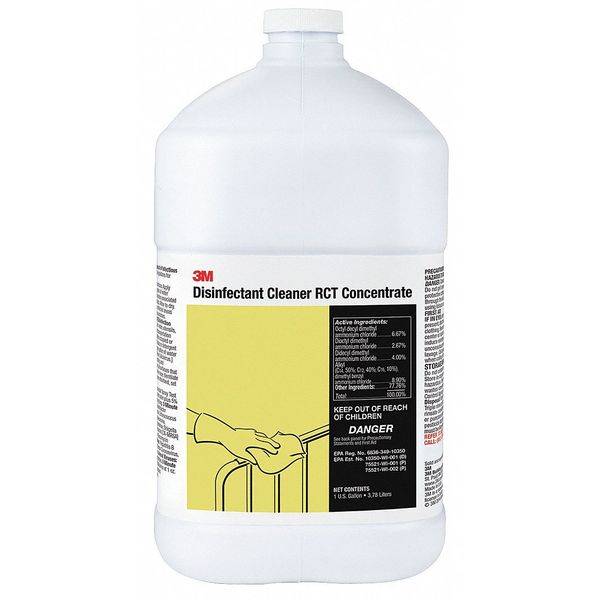 RCT Disinfectant Cleaner, 1 gal. Bottle, Unscented