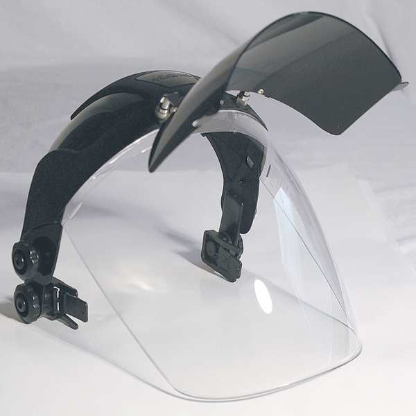 Faceshield Visor, Polycarbonate, 5 IR