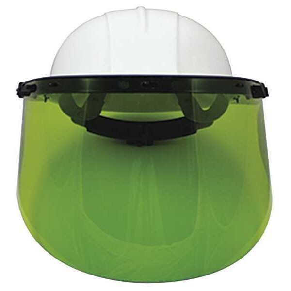 Faceshield Visor, Polycarbonate, Green