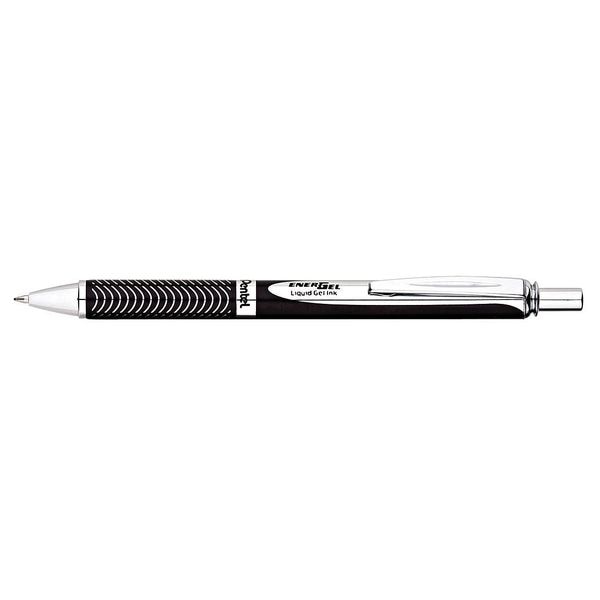 Retractable Roller Ball Pen, Medium 0.7 mm, Black