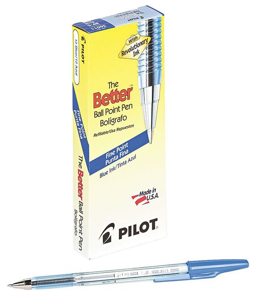 Stick Pen, Fine 0.7 mm, Blue PK12
