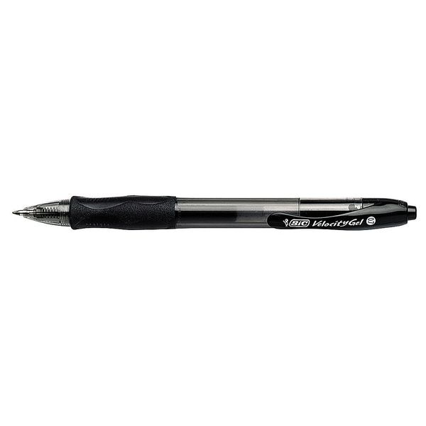 Gel Roller Ball Pen, Medium 0.7 mm, Black PK12