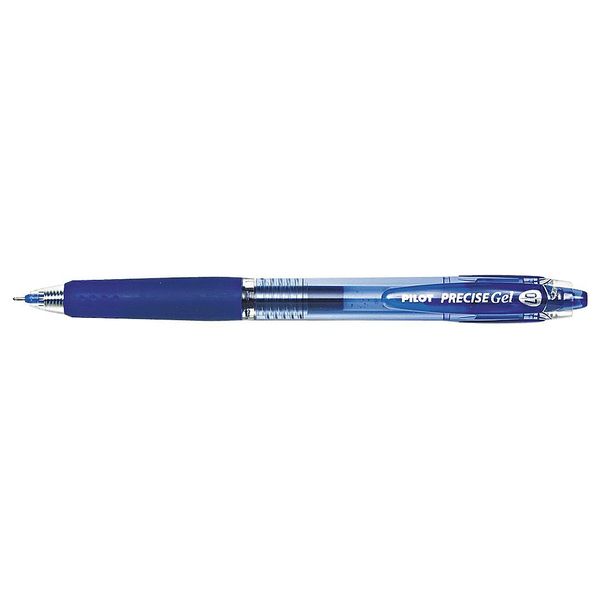 Gel Roller Ball Pen, Medium 0.7 mm, Blue PK12
