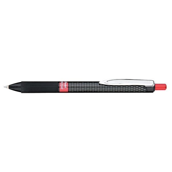 Gel Roller Roller Pen, Medium 0.7 mm, Red PK12