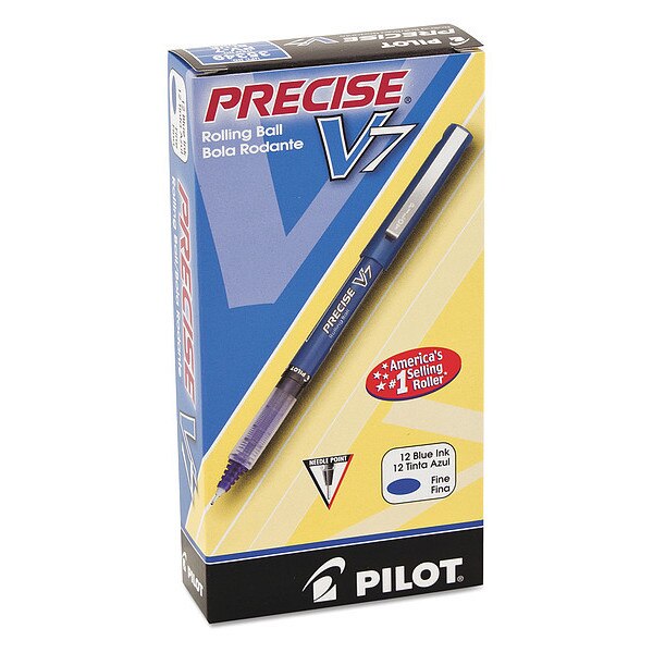 Roller Ball Pen, Medium 0.7 mm, Blue PK12
