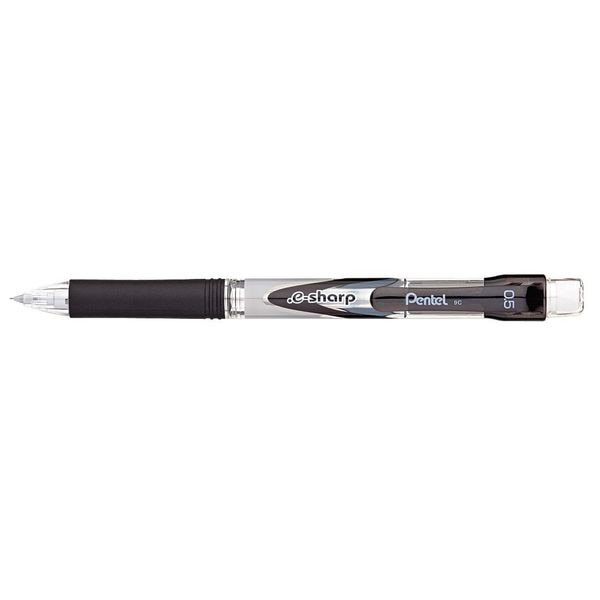 Mechanical Pencil, 0.5mm, Black, PK12