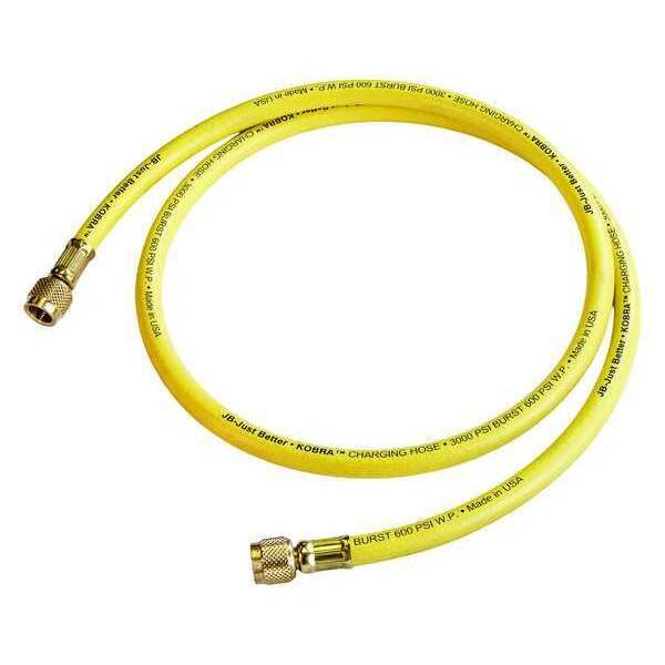 Charging/Vacuum Hose, 60 In, Yellow