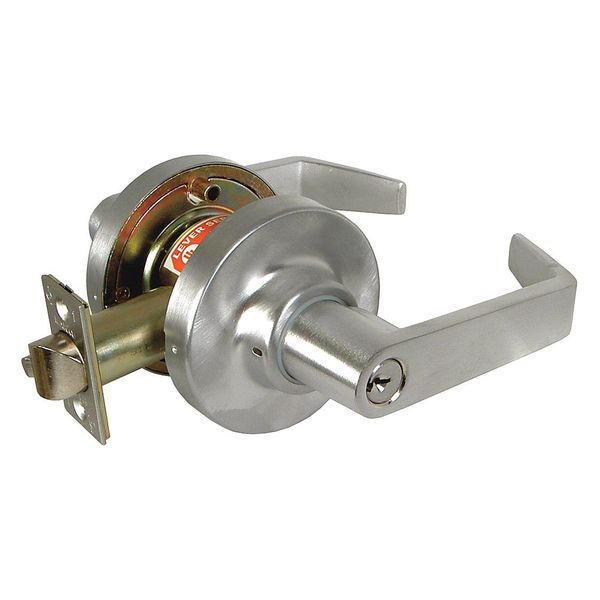 Lever Lockset, Mechanical, Entrance, Grd. 1