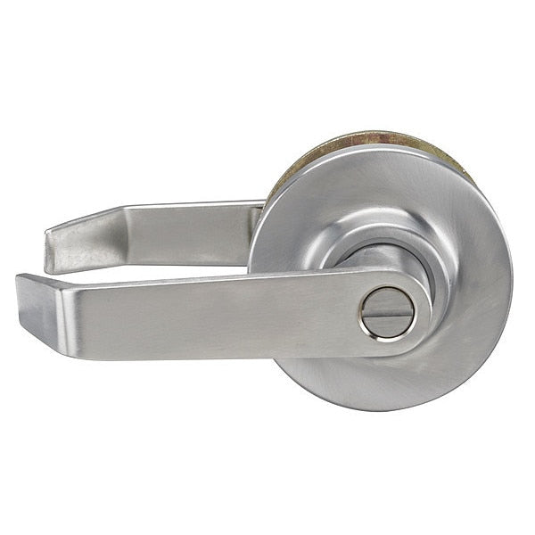 Lever Lockset, Mechanical, Privacy, Grd. 1