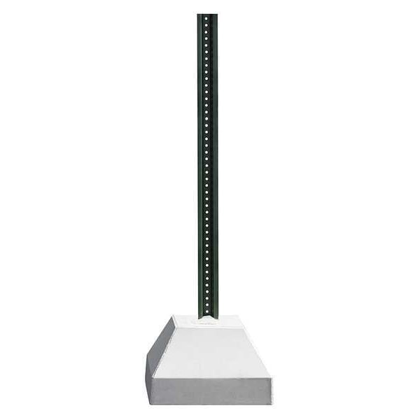 Concrete Base w/U-Channel Post, 250 lb