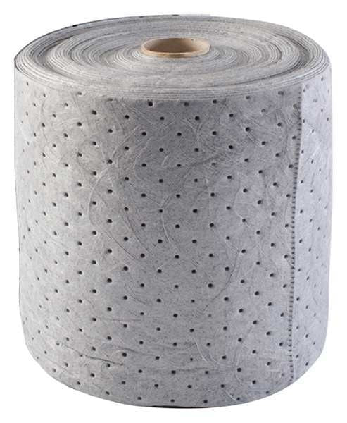 Sorbents, 12 gal/pk, Universal Absorbed, Gray, Polypropylene