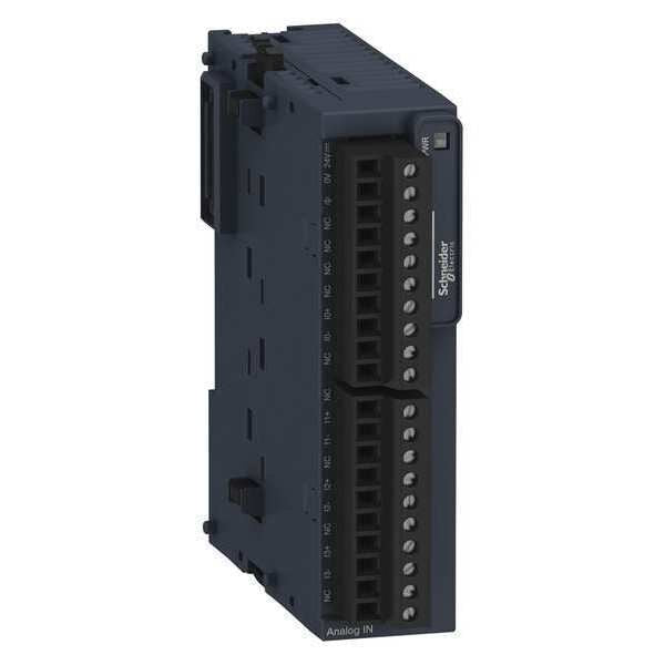 Ext Module, TM3, 4 inputs, Terminal Block