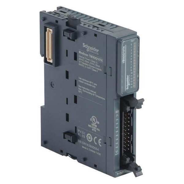Ext Module, TM3, 16 outputs, Terminal Block