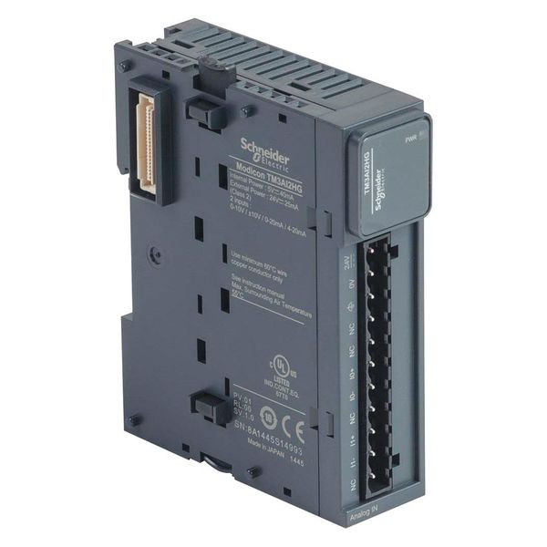 Ext Module, TM3, 2 inputs, 0 Outputs
