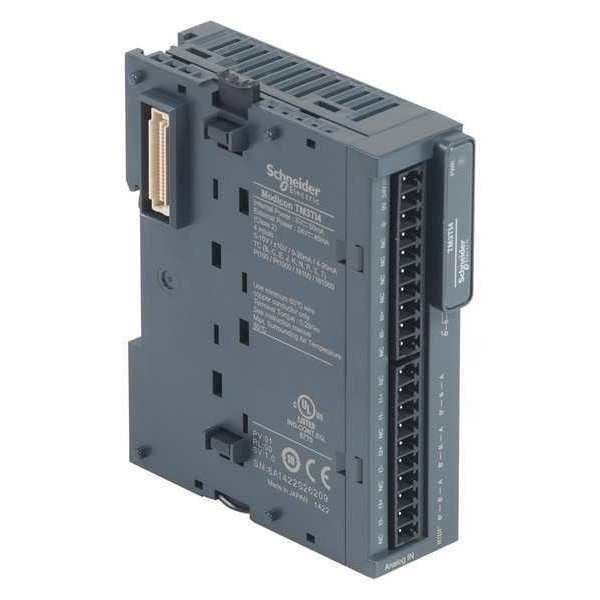 Ext Module, 24VCD, 4 inputs, Terminal Block