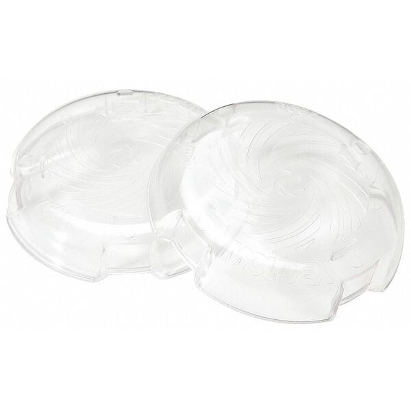 Disk Filter Cover, Snap On/Off, P100, Clear, 2 PK, NIOSH Approved