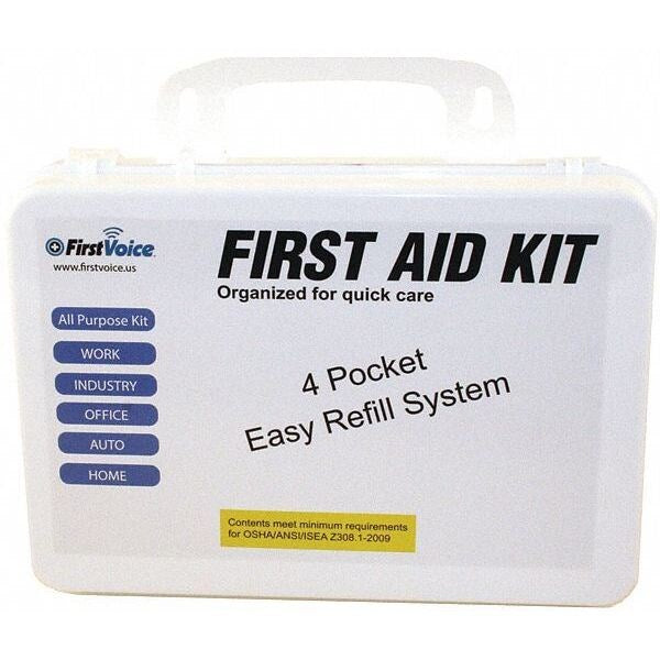 Bulk First Aid kit, Plastic, 25 Person
