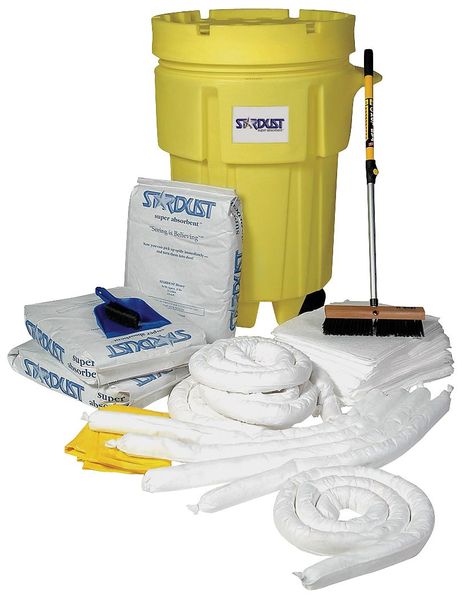 Wheeled Spill Kit, Oil-Based Liquids