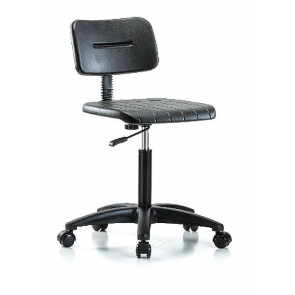 Basic Poly Med Bench Chair, Casters