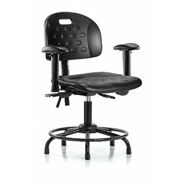 Newport Med Bench Chair, RT, AA, Glides