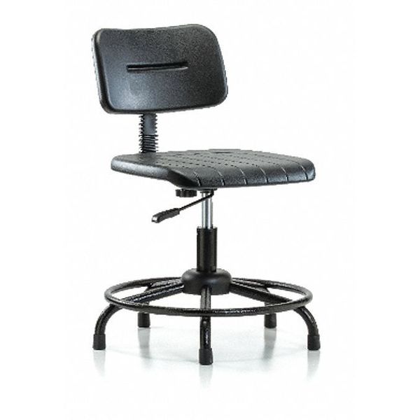 Basic Poly Med Bench Chair, RT, Glides