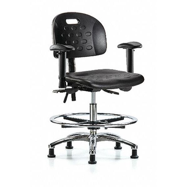 Medium Bench Chair, Vinyl, 20-1/2