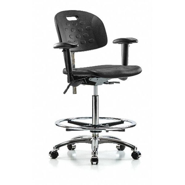 Vinyl Clean Room Chair, 24-3/4