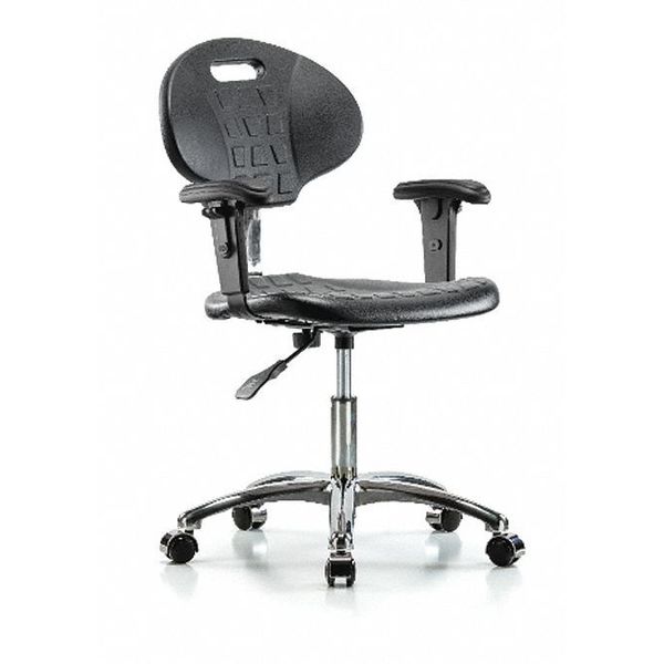Vinyl Desk Chair, 16-1/2