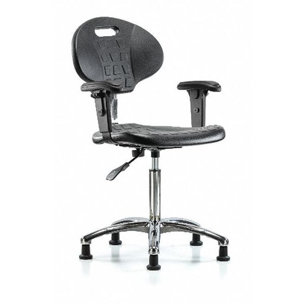 Vinyl Medium Bench Chair, 19-1/2