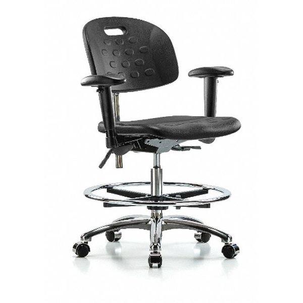 Vinyl Clean Room Chair, 20-1/2