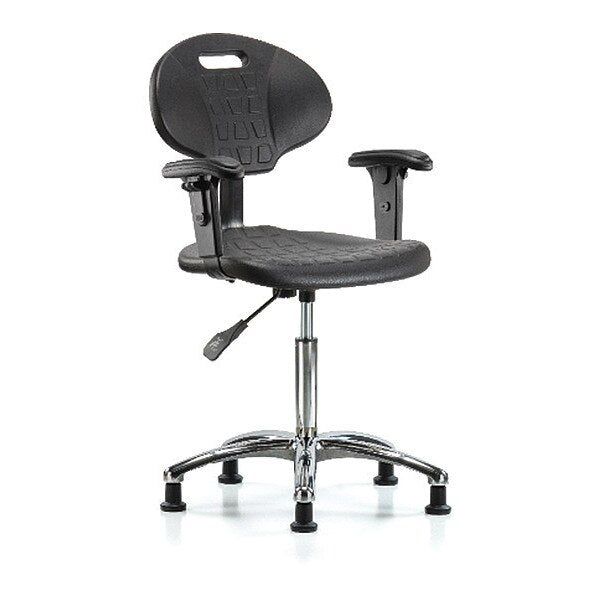 Erie Med Bench Chair, Chrome, AA, Glides