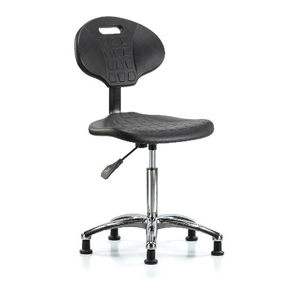 Erie Med Bench Chair, Chrome, Glides